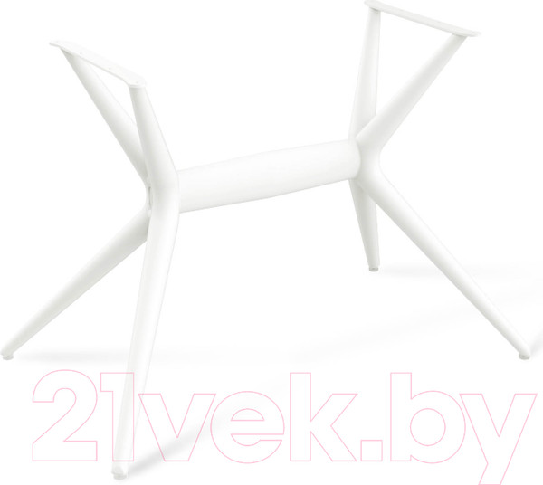 Изображение товара Обеденная группа Sheffilton SHT-DS124 (белый/черный/белый шагрень/белый)