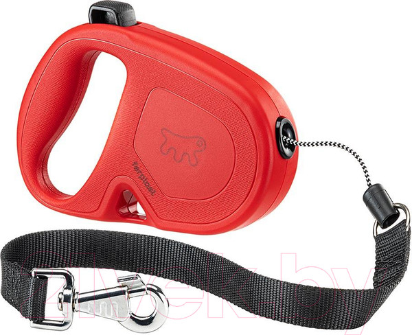 Изображение товара Поводок-рулетка Ferplast Flippy One L / 75094022 (шнур, красный)