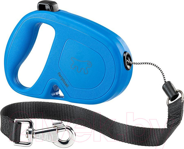 Изображение товара Поводок-рулетка Ferplast Flippy One M / 75093025 (шнур, синий)