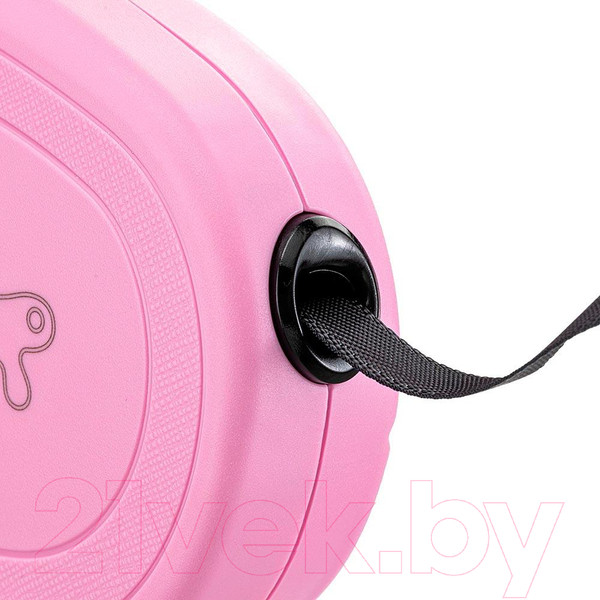 Изображение товара Поводок-рулетка Ferplast Flippy One S / 75092216 (лента, розовый)