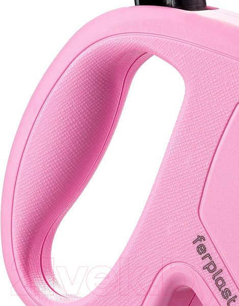 Изображение товара Поводок-рулетка Ferplast Flippy One S / 75092216 (лента, розовый)