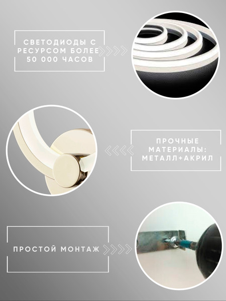 Изображение товара Бра Aitin-Pro L8832/1B (золото)