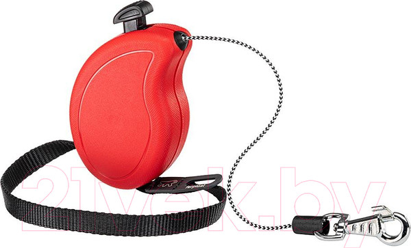 Изображение товара Поводок-рулетка Ferplast Flippy One Mini / 75091022 (шнур, красный)