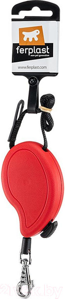 Изображение товара Поводок-рулетка Ferplast Flippy One Mini / 75091022 (шнур, красный)