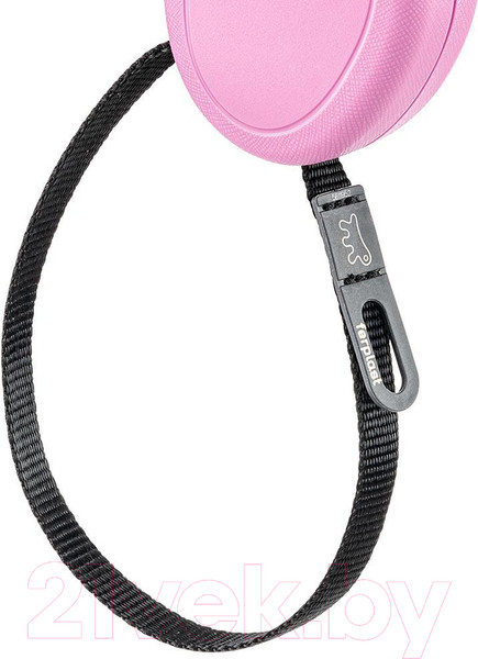 Изображение товара Поводок-рулетка Ferplast Flippy One Mini / 75091016 (шнур, розовый)