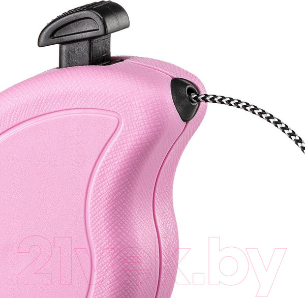 Изображение товара Поводок-рулетка Ferplast Flippy One Mini / 75091016 (шнур, розовый)