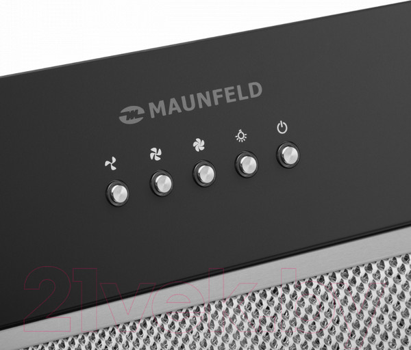 Изображение товара Вытяжка скрытая Maunfeld Trapeze 602M  (черный)