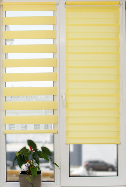 Изображение товара Рулонная штора АС МАРТ Баланс 85x160 (желтый)