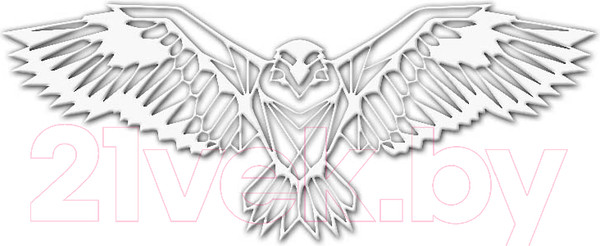 Изображение товара Декор настенный Arthata Белый орел 90x40-V / 055-1 (белый)