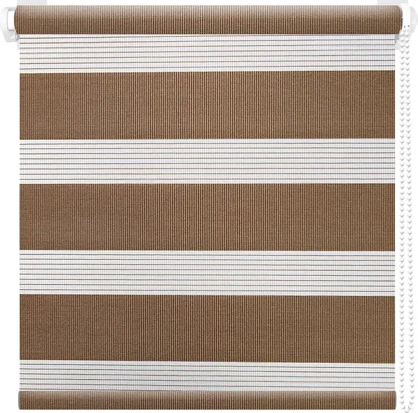 Изображение товара Рулонная штора АС МАРТ Баланс 67x160 (кофейный)