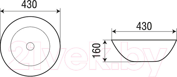 Изображение товара Умывальник WeltWasser Elbach 3132
