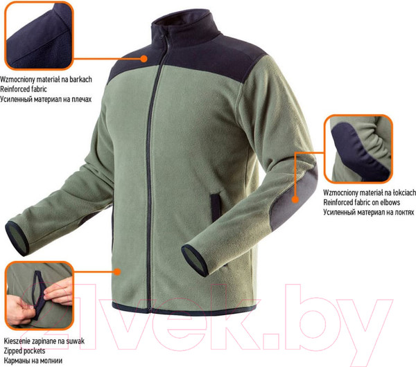 Изображение товара Кофта рабочая Neo Tools Camo 81-505-S