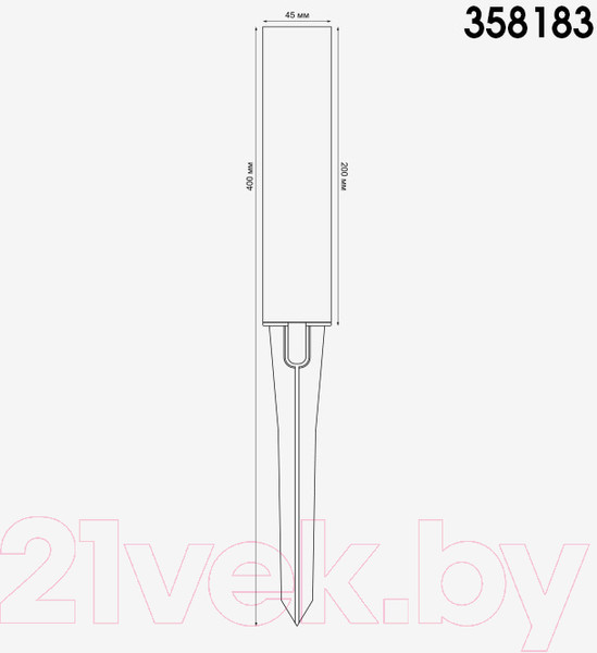 Изображение товара Плафон Novotech Nokta 358183 (темно-серый)