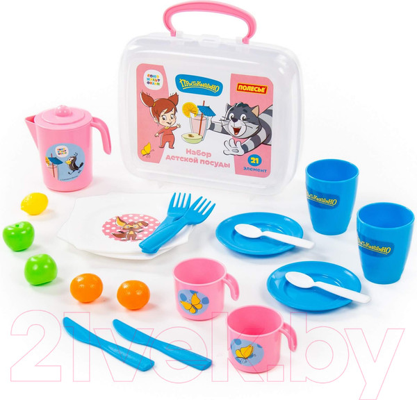 Изображение товара Набор игрушечной посуды Полесье Простоквашино / 85436