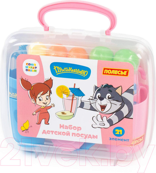 Изображение товара Набор игрушечной посуды Полесье Простоквашино / 85436