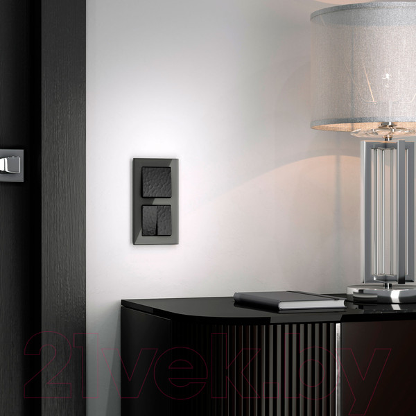 Изображение товара Выключатель Werkel W1212008 / a052055 (черный)