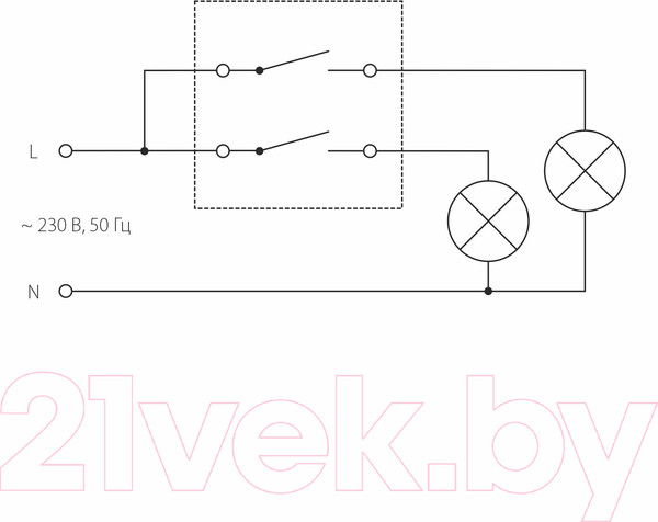 Изображение товара Выключатель Werkel W1120002 / a051081 (глянцевый никель)