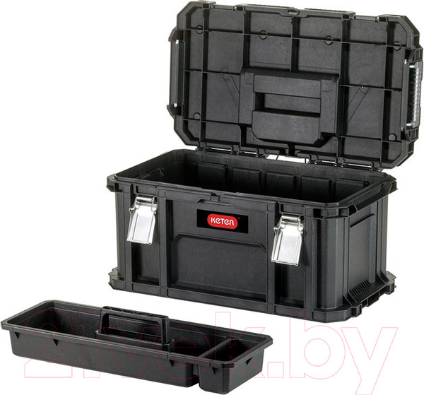 Изображение товара Ящик для инструментов Keter Connect Tool Box STD / 17205288 (черный)