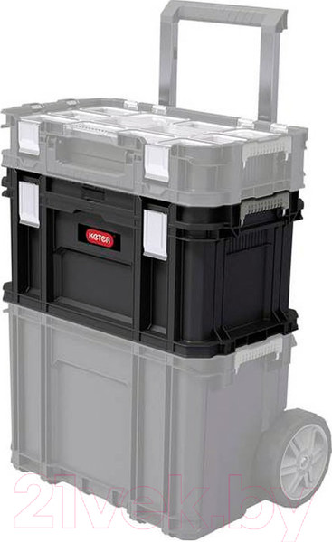 Изображение товара Ящик для инструментов Keter Connect Tool Box STD / 17205288 (черный)