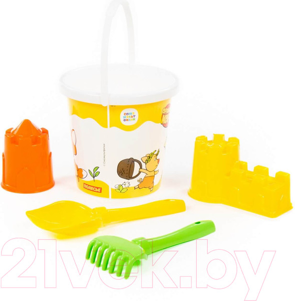 Изображение товара Набор игрушек для песочницы Полесье Оранжевая корова №6 / 83203