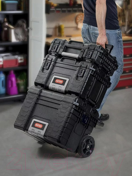 Изображение товара Кейс для инструментов Keter 22 Gear Organize / 17200380 (черный)