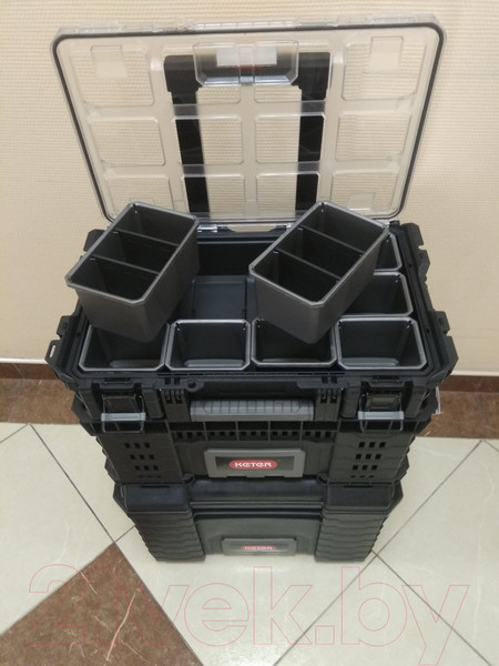 Изображение товара Органайзер для хранения Keter 22 Gear Pro Organizer / 17206659 (черный)