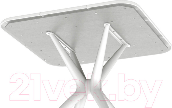 Изображение товара Обеденная группа Sheffilton SHT-DS129 (белый/хром лак)