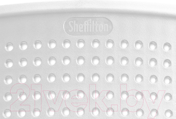 Изображение товара Обеденная группа Sheffilton SHT-DS129 (белый/хром лак)