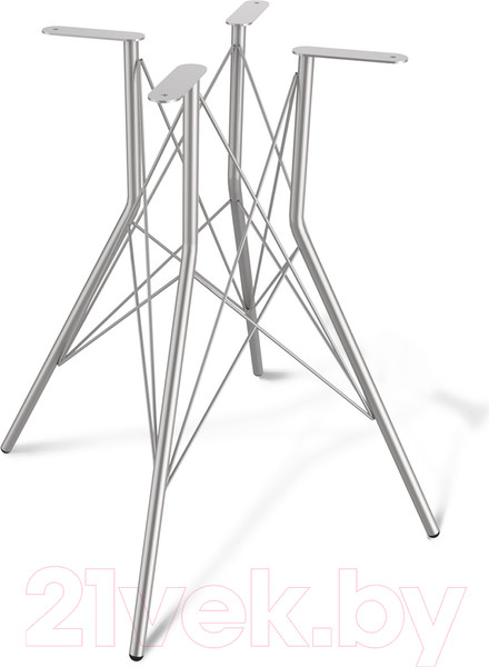 Изображение товара Обеденный стол Sheffilton SHT-TU2-1/TT30 83x83 (белый/хром лак)