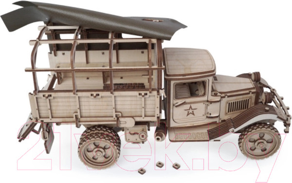 Изображение товара Автомобиль игрушечный Армия России Грузовик Полуторка. Тент / AR-GAZ-T