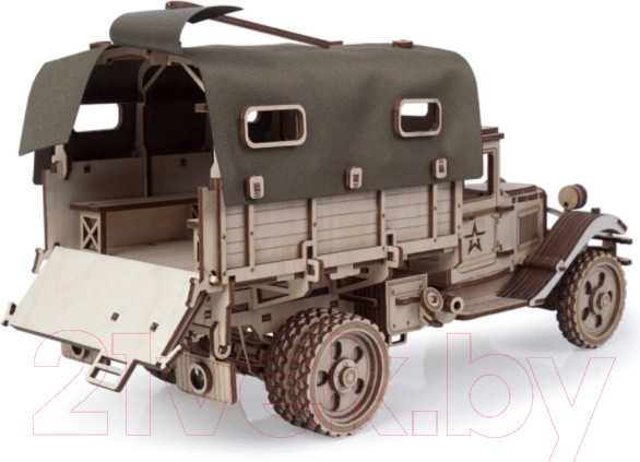 Изображение товара Автомобиль игрушечный Армия России Грузовик Полуторка. Тент / AR-GAZ-T