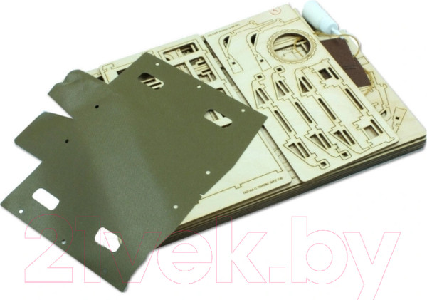 Изображение товара Автомобиль игрушечный Армия России Грузовик Полуторка. Тент / AR-GAZ-T