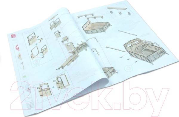 Изображение товара Автомобиль игрушечный Армия России Грузовик Полуторка. Тент / AR-GAZ-T