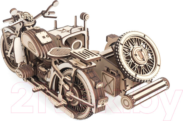 Изображение товара Мотоцикл игрушечный Армия России Мотоцикл с коляской / AR-K003