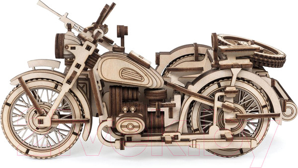 Изображение товара Мотоцикл игрушечный Армия России Мотоцикл с коляской / AR-K003