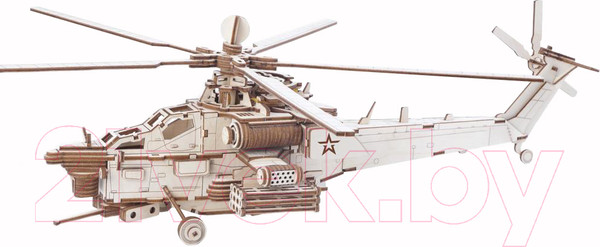 Изображение товара Вертолет игрушечный Армия России Ударный боевой вертолет / AR-NH