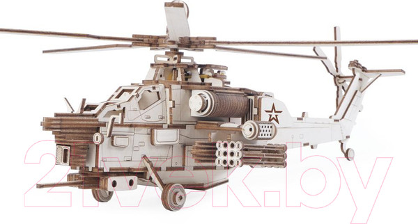 Изображение товара Вертолет игрушечный Армия России Ударный боевой вертолет / AR-NH