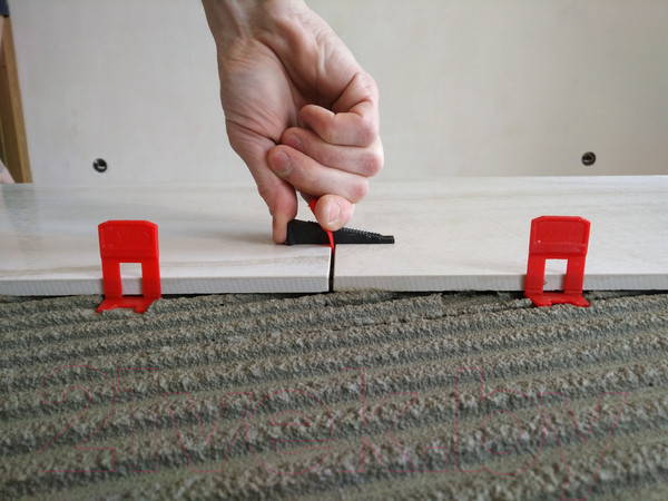 Изображение товара Клинья для выравнивания плитки Farton 1мм/1.5мм 1.0 (100шт)