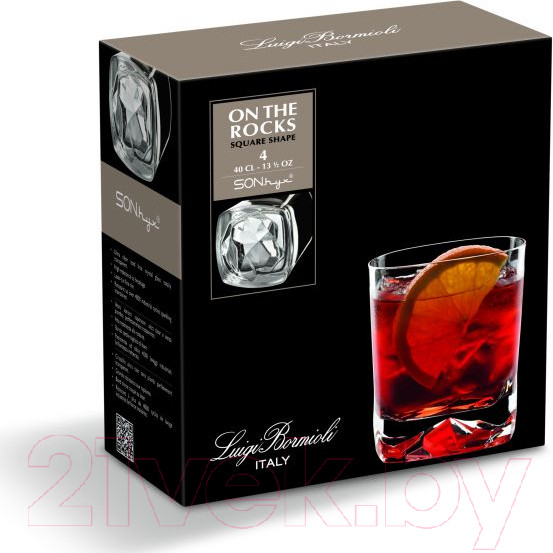 Изображение товара Набор стаканов Luigi Bormioli On the Rocks Beverage / 10953/01 (4шт)