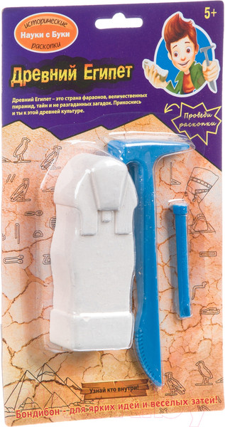 Изображение товара Набор для опытов Bondibon Французские опыты. Древний Египет / ВВ4113