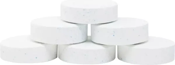 Изображение товара Средство для бассейна дезинфицирующее Chemoform Всё-в-одном мульти-таблетки по 200г (1кг)