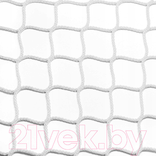 Изображение товара Сетка хоккейная Luxsol Безузловая 1.83x1.22x0.6/1.12м (4.2мм, белый)