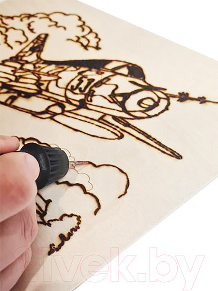 Изображение товара Доска для выжигания Десятое королевство Истребитель-бомбардировщик / 04126