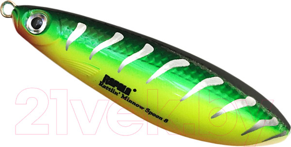 Блесна Rapala Rattlin Minnow Spoon / RMSR08-FRB — фото 3