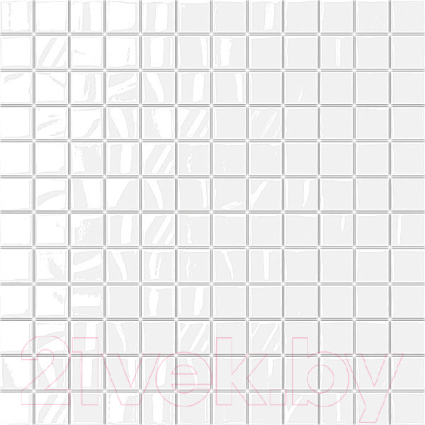 Изображение товара Панель ПВХ Grace Мозаика Белая (955x480x3.5мм)