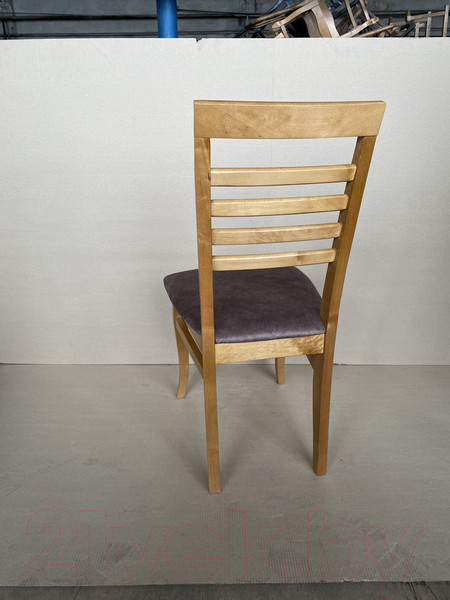 Изображение товара Стул Ельская мебельная фабрика МДК-93 / 15С 331 (береза Р43/кашемир коричневый)