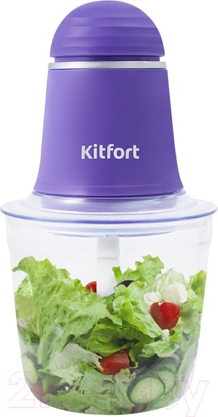 Изображение товара Измельчитель-чоппер Kitfort KT-3016-1 (фиолетовый)