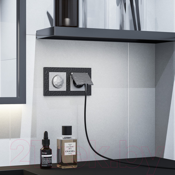 Изображение товара Розетка Werkel W1271206 / a052077 (серебристый)