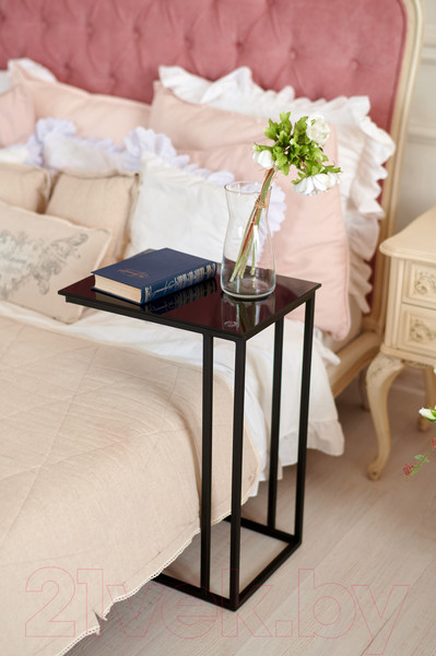 Изображение товара Приставной столик РасГар Престиж (черный/черный)