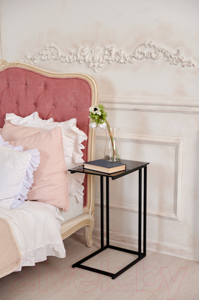 Изображение товара Приставной столик РасГар Престиж (черный/черный)